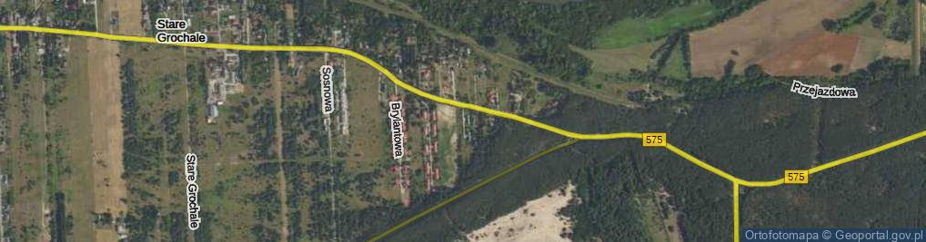 Zdjęcie satelitarne Jodłowa ul.